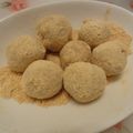 季喜's cooksnap of when they made ♪材料３つ混ぜるだけ♪お豆腐きなこ玉♪.