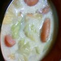 sinamomm's cooksnap of when they made キャベツとウィンナーのクリームスープ.