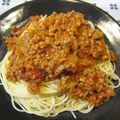 おかあちゃん。's cooksnap of when they made ぶた家❤のミートソース♬.