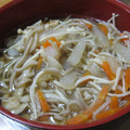 erikacook's cooksnap of when they made 舞茸きのこそば.