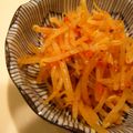 みかん主婦's cooksnap of when they made 茹でもやしに食べるラー油を和えただけ～.