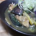 kobari's cooksnap of when they made なすと鶏肉のさっぱりこってり煮.