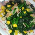 にゃおポコ's cooksnap of when they made ほうれん草のバターコーン炒め.