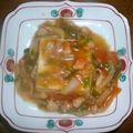 ☆♪シフォン♪☆'s cooksnap of when they made ☆温やっこ☆中華風あんかけ♪.