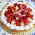 わらびにっき's cooksnap of when they made ひな祭りケーキ✿春爛漫！佐保姫の苺パイ✿.