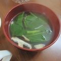 アロエ乳液's cooksnap of when they made 小松菜とカニカマのスープ❤我が家のお助け.