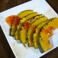 ピー丸's cooksnap of when they made かぼちゃのスイートチリソースがけ♡.