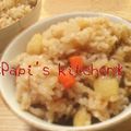 papikun's cooksnap of when they made コク旨♡ツナじゃが玉葱炊き込みご飯.