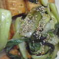 芋の葉's cooksnap of when they made ★青梗菜と厚揚げの甘辛炒め★.