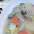 人魚のパン屋さん's cooksnap of when they made 残り物食材活用★白菜と牡蠣のシチュー風.