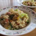 Ｋ—ＴＯママ's cooksnap of when they made クリーミーチャーハン.