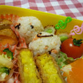 ノチアチ's cooksnap of when they made 鮭マヨと塩昆布のおにぎり.