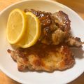 でばみ's cooksnap of when they made 鶏もも肉のソテー☆レモン醤油ソース.