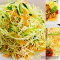 よしよしのキッチン☆'s cooksnap of when they made ☆キャベツ胡瓜人参の千切りつけあわせ☆.