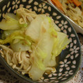 MEGuREEN's cooksnap of when they made あっさりと♪白菜とえのきのおかか和え.