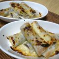 ゃぁゃ's cooksnap of when they made 牛肉春巻きの柚子胡椒クリーム焼き.