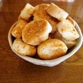 hisosari's cooksnap of when they made お麩のラスク　ふわふわきなこバージョン.