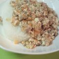 ｊｕｎｏｏ's cooksnap of when they made 豚ひき肉そぼろライス.