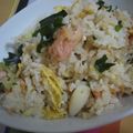 ピンクのたまご's cooksnap of when they made 鮭たまチャーハン.