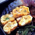 ひめポ's cooksnap of when they made お弁当にベーコン&バジル卵焼き！.