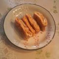オレンジリング's cooksnap of when they made ゴマチーズたまご焼き.