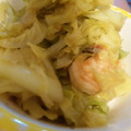どんとこい超常現象's cooksnap of when they made キャベツ半分使ったエビとの炒め物.
