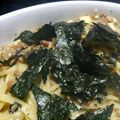 ais's cooksnap of when they made 納豆とチーズの和パスタ.