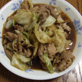 ぶうちゃんこ's cooksnap of when they made 豚肉とキャベツの中華炒め.