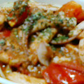 go-momochan's cooksnap of when they made いかワタとトマトのイタリアン炒め.