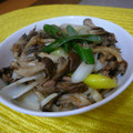 ユーカラ's cooksnap of when they made ツナと茸の焼きうどん✿柚子胡椒風味.