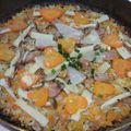 ひよこのちきん's cooksnap of when they made お米1カップ　フライパンパエリア　人参.