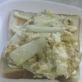 しろジィ's cooksnap of when they made しゃきしゃき♪白菜オムレツサンド♪.