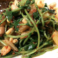 ペロティ's cooksnap of when they made じゃがいもと豆苗の和え物.