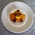 puniＫ's cooksnap of when they made チキンナゲットでキイロイトリ★キャラ弁.