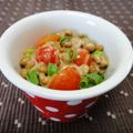 ポチペチ's cooksnap of when they made ヘルシー！ミニトマト納豆.