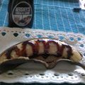むーくさん's cooksnap of when they made 焼きバナナのバニラアイス添え.
