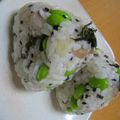 suzumawakonoha's cooksnap of when they made みょうが香る♫♬おにぎり.