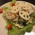 サキチップ's cooksnap of when they made レンコンとブロッコリーのプチプチサラダ.