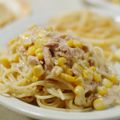 zakkiiM's cooksnap of when they made 簡単！ツナとコーンのシチューパスタ.