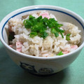 にゃおら's cooksnap of when they made おさかなソーセージとごぼうの炊き込みご飯.