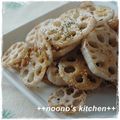 ののぉ's cooksnap of when they made 我が家のれんこん焼き.