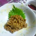 emitan52's cooksnap of when they made ☆納豆☆大葉巻き巻き☆.