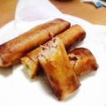 さかみや♪'s cooksnap of when they made じゃがいもとハム・長葱の春巻き✿.