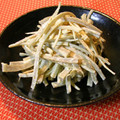 nekoland's cooksnap of when they made 簡単すぎて笑っちゃう！ごぼうの和風サラダ.