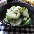 えみんちゅ＊'s cooksnap of when they made 梅わさび味☆ツナときゅうりの和え物.
