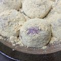 あやめtoどんちゃん's cooksnap of when they made さつまいも　いももち（あんこ入り）.