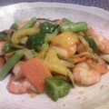 あーんみつhime's cooksnap of when they made 強火で一気に～海老と彩り野菜のうま炒め.