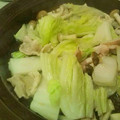 ＊まめゴマ＊'s cooksnap of when they made タジン鍋で☆白菜と豚肉の重ね蒸し.