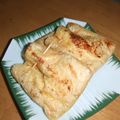 このみん家's cooksnap of when they made ヘルシー！納豆チーズの油揚げ包み焼き.