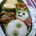 Ｉ☆ＮＡＭＩ's cooksnap of when they made 雪だるまおにぎり♪.